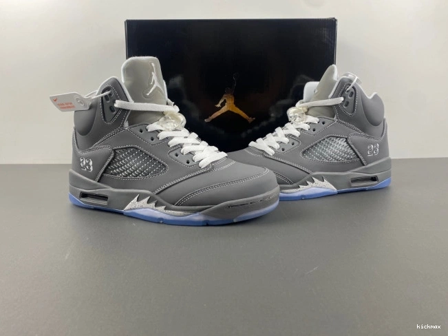 Cheap 136027-005 Grey Retro Wolf 5 Jordan Air 0806